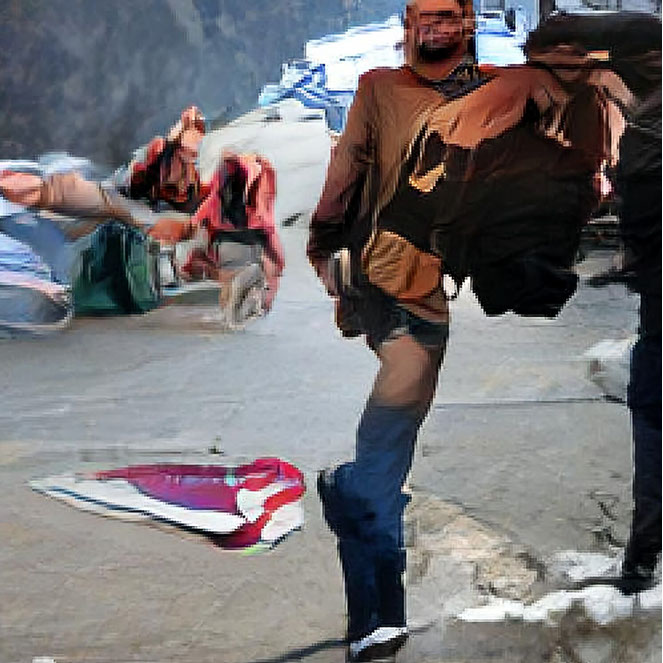 the same AI generated caption: A young girl is holding a teddy bear.