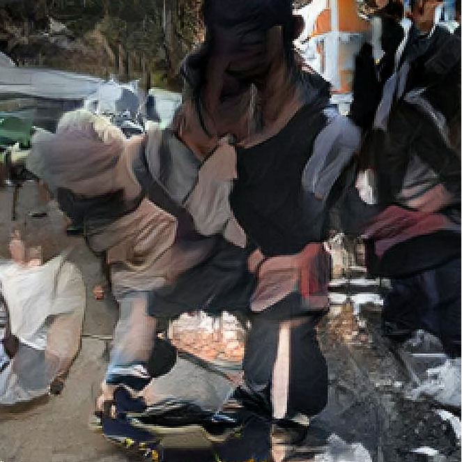 the same AI generated caption: A young girl is holding a teddy bear.