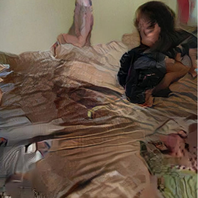 the same AI generated caption: A young girl is holding a teddy bear.